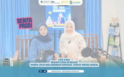 Bukan Cuma di Kelas! Dosen Berbagi Edukasi Positif Lewat Media Sosial