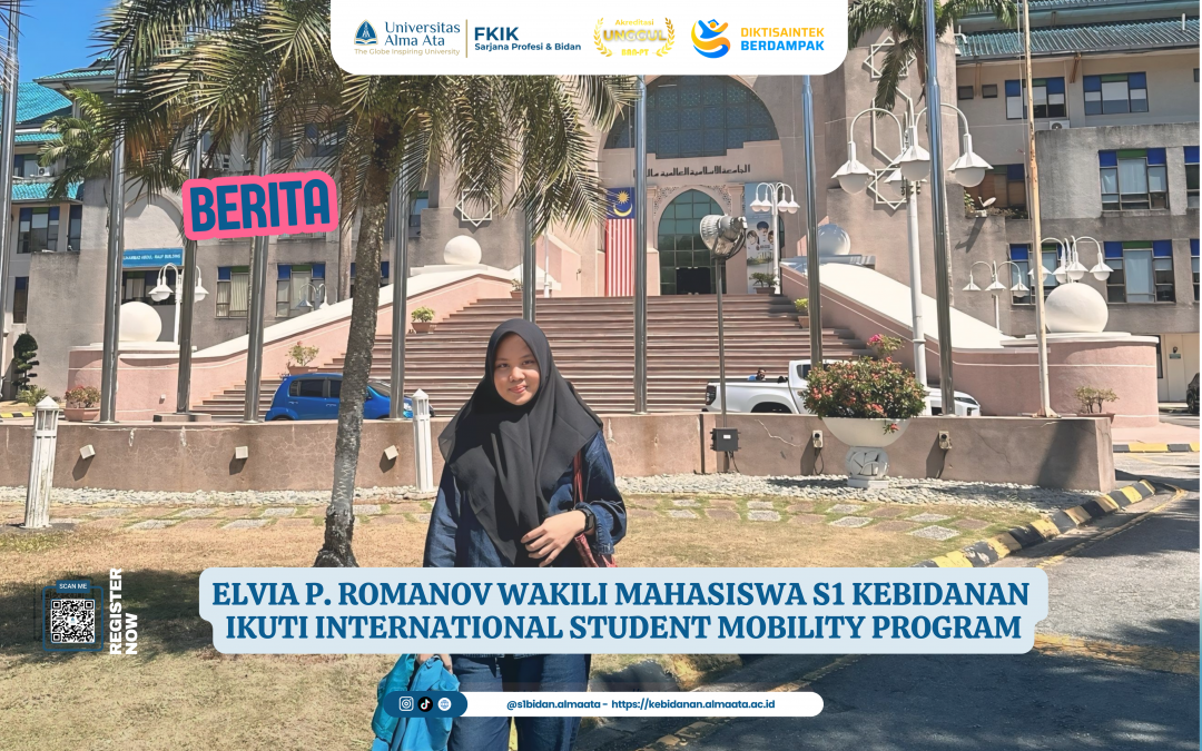 Elvia P. Romanov, Wakili Mahasiswa S1 Kebidanan Ikuti International Student Mobility Program