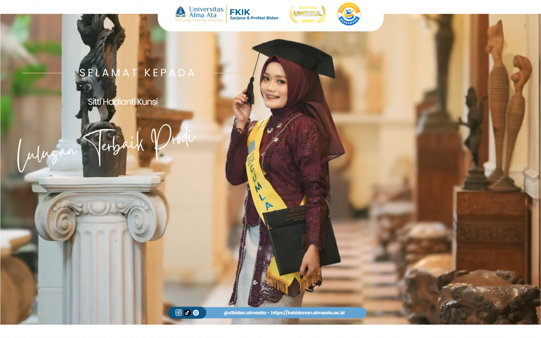 Sitti Hadianti Lulus sebagai Terbaik Prodi pada Wisuda Periode April 2026