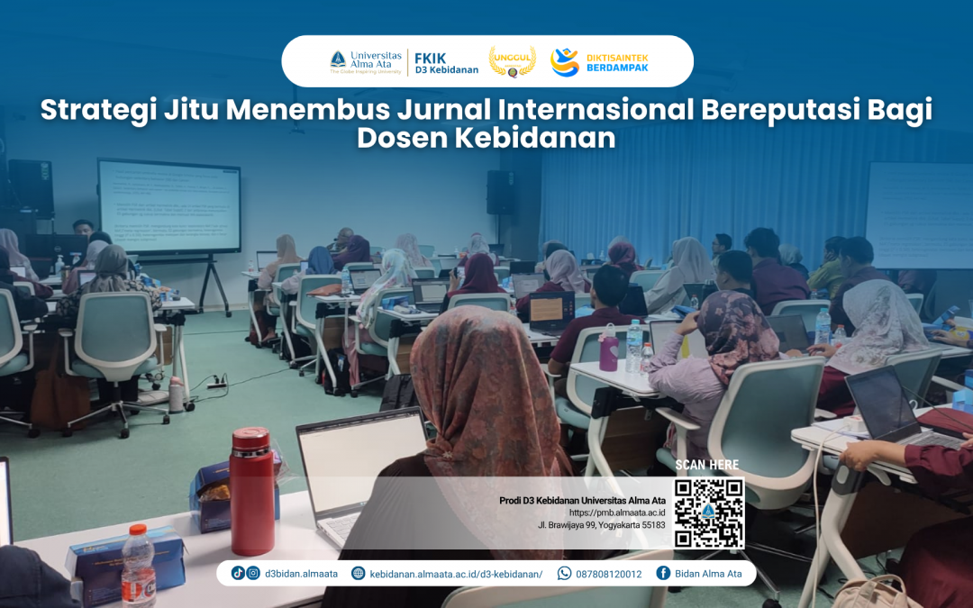 Strategi Jitu Menembus Jurnal Internasional Bereputasi Bagi Dosen Kebidanan