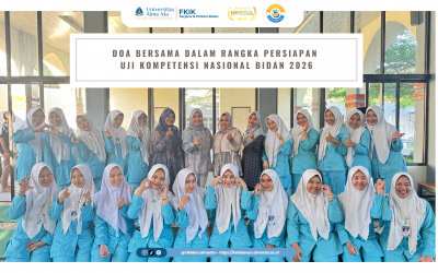 Doa Bersama dalam rangka Persiapan Uji Kompetensi Nasional Bidan 2026
