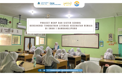 Project MCHP dan Sister School Bersinergi Tingkatkan Literasi Kesehatan Remaja