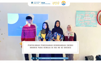 Penyuluhan Pencegahan Kekurangan Energi Kronik pada Remaja di MA NU 03 Brebes