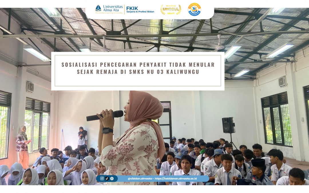 Sosialisasi Pencegahan Penyakit Tidak Menular Sejak Remaja di SMKS NU 03 Kaliwungu
