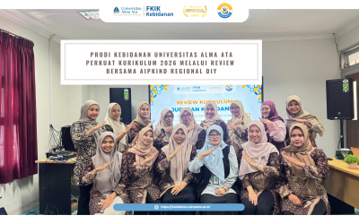 Prodi Kebidanan Universitas Alma Ata Perkuat Kurikulum 2026 melalui Review Bersama AIPKIND Regional DIY