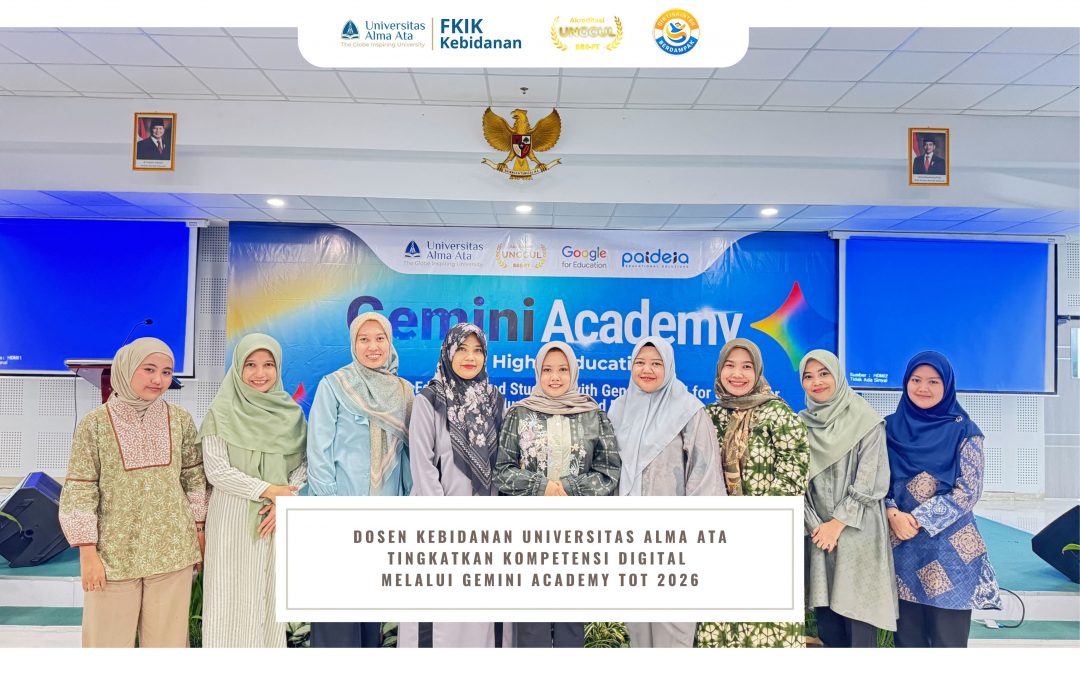 Dosen Kebidanan Universitas Alma Ata Tingkatkan Kompetensi Digital melalui Gemini Academy ToT 2026