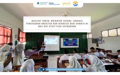 Healthy Youth, Brighter Future: Edukasi Pencegahan Obesitas dan Diabetes bagi Remaja di MAS Asy-Syafi’iyah Jatibarang